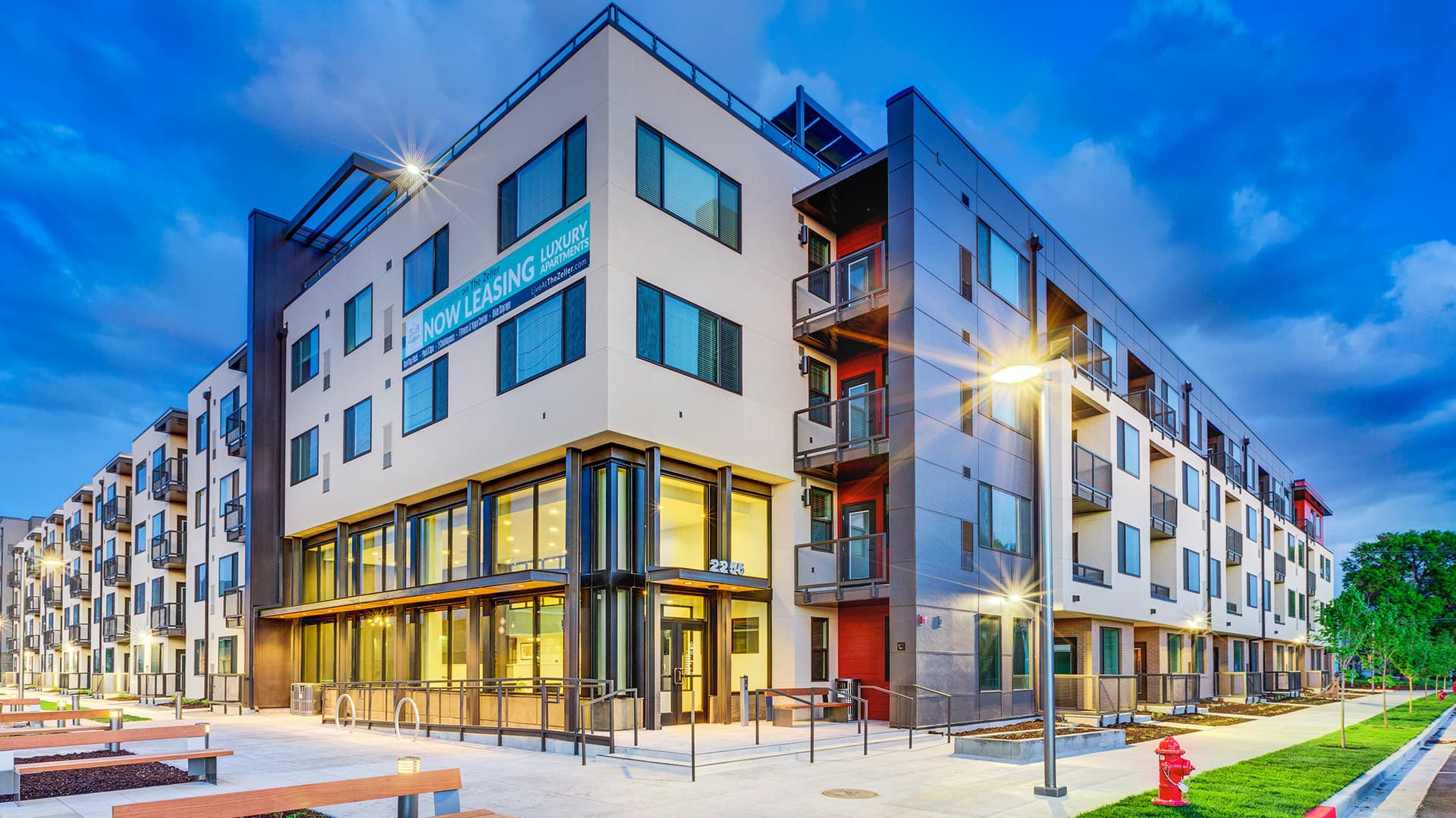 Outside of The Zeller in Salt Lake City, UT